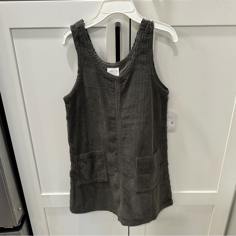 LC Lauren Conrad corduroy jumper overall dress